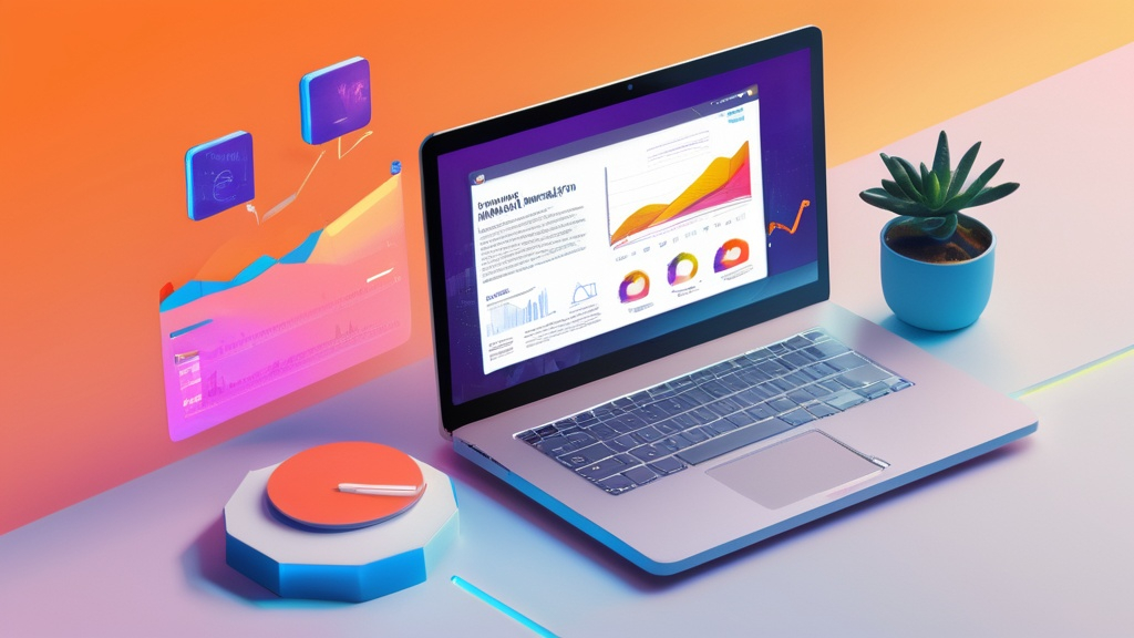 Isometric-SEO-analytics-illustration-with-YWS-Technologies-branding