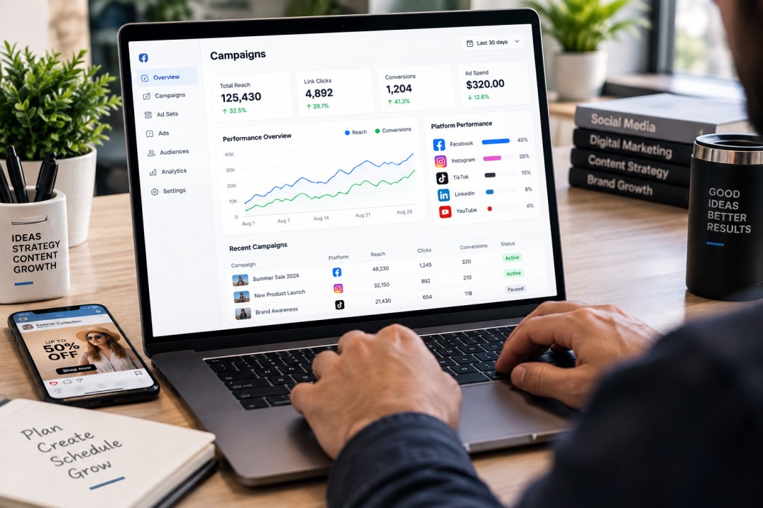 Social media marketing campaign