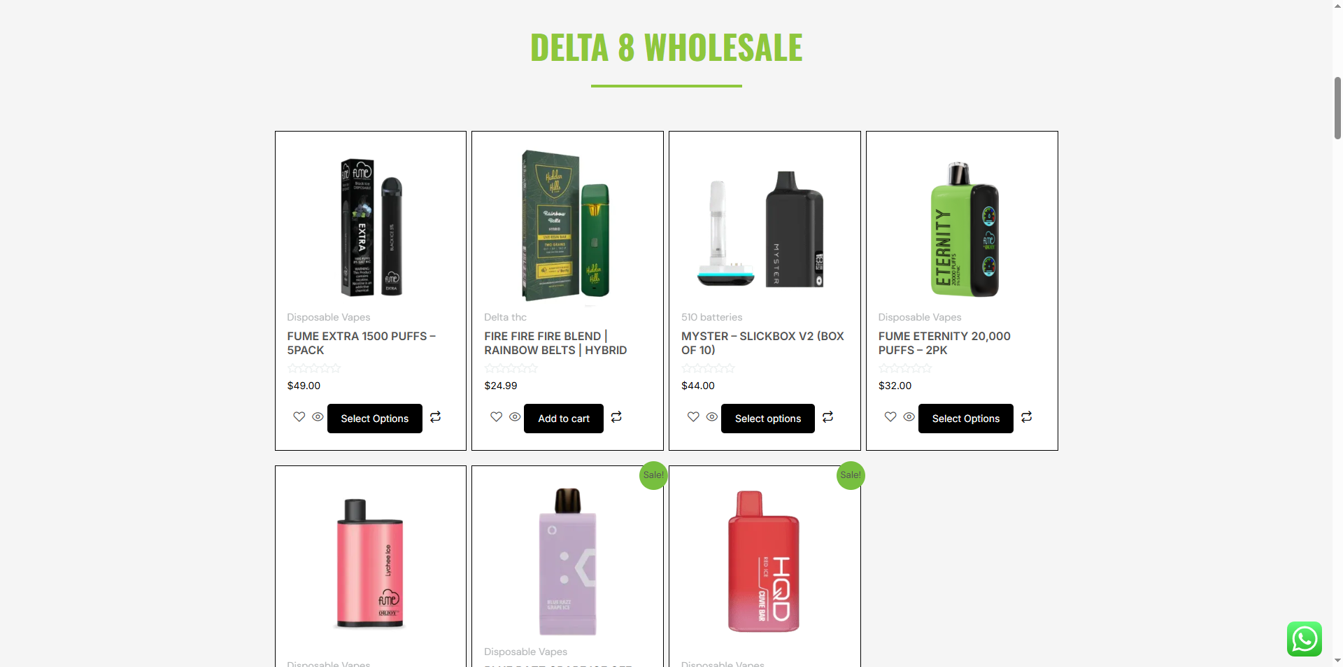 Delta8 Wholesale