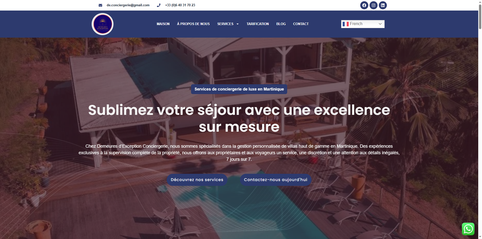 Demeures d’Exception Conciergerie