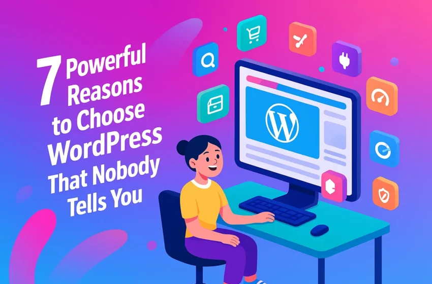 7 Powerful Reasons to Choose WordPress That Nobody Tells You