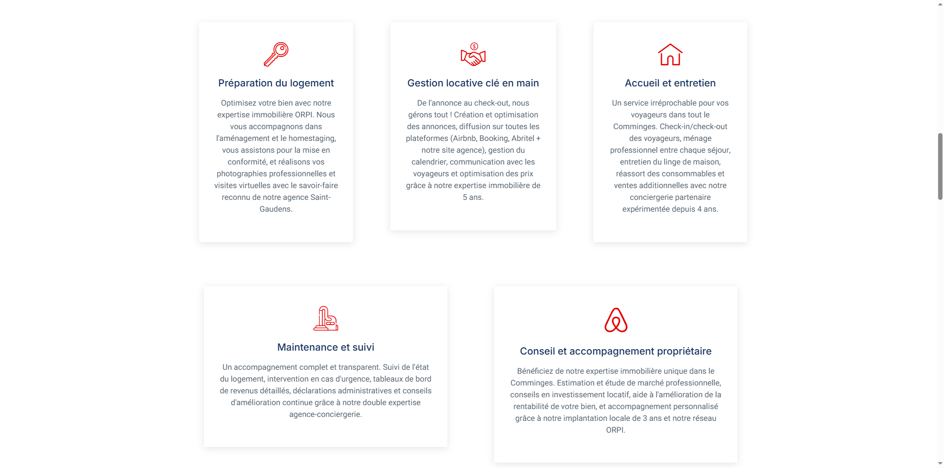 Conciergerie de l’Agence