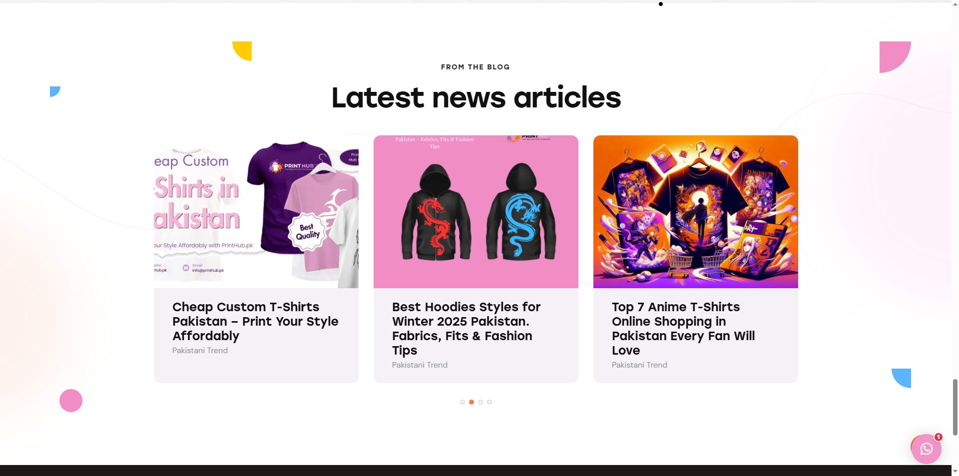 Print Hub | Custom Print on Demand E-Commerce Store