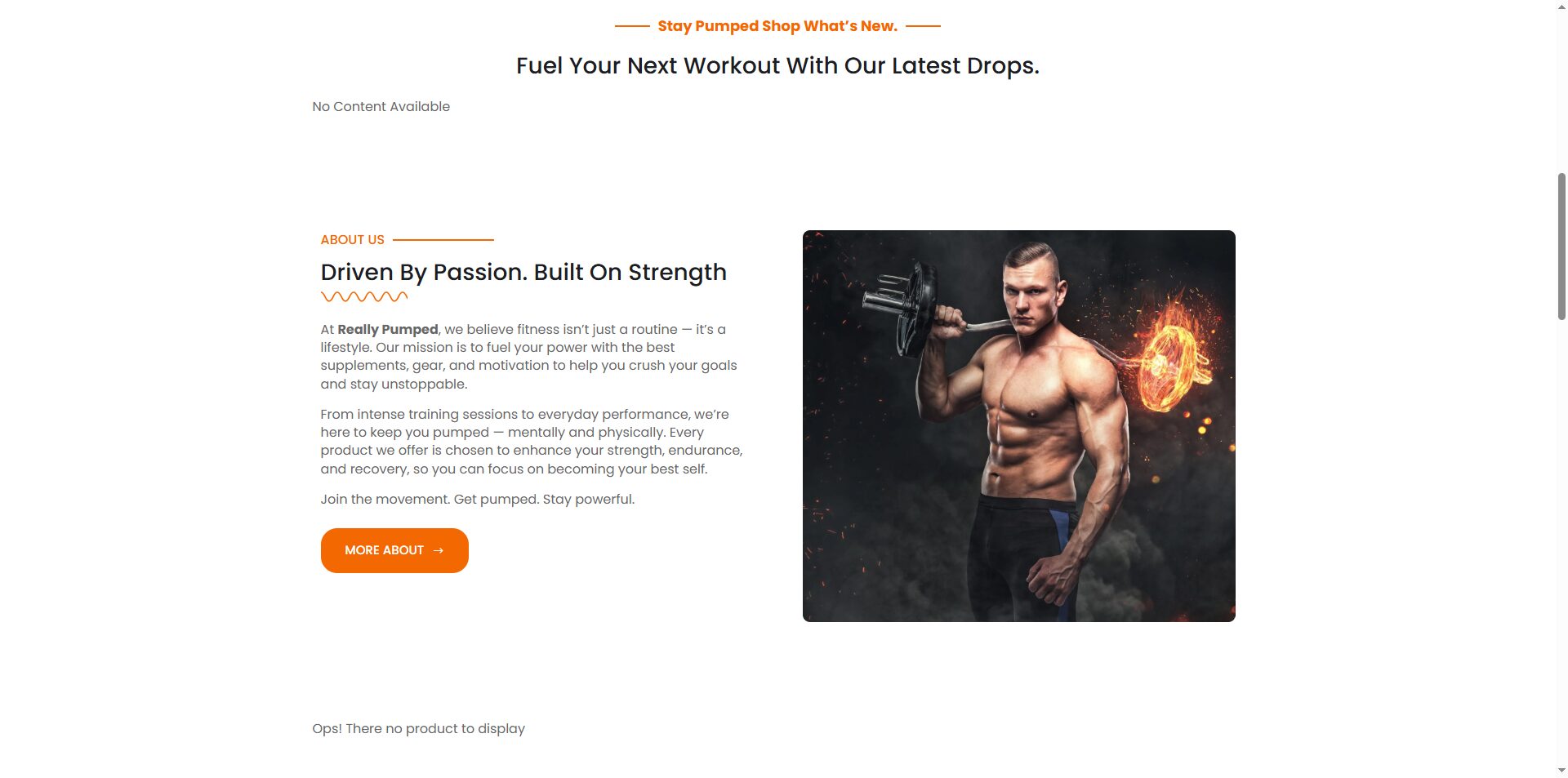 Performance Coaching Website | Really Pumped by YWS Technologies