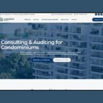 Capture d'écran du site Judeximmo Conseil, site web professionnel pour audit de copropriété et conseil indépendant en France